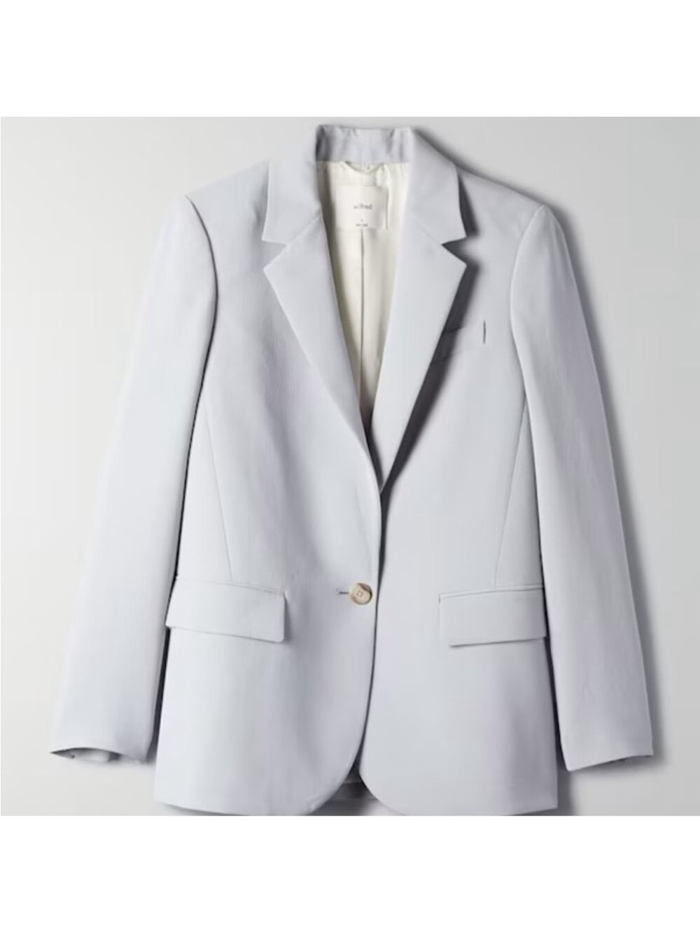 Wilfred Light Gray Blazer